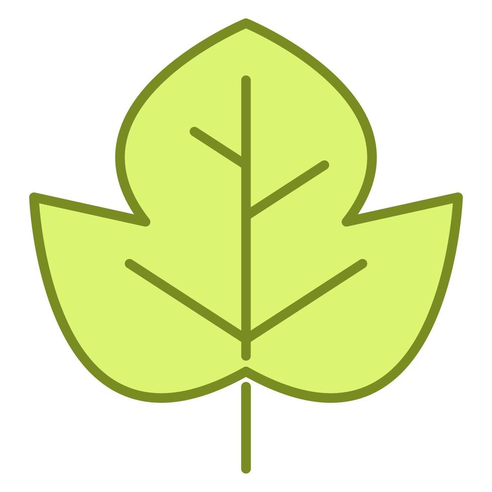 Leaf icon, suitable for a wide range of digital creative projects. vector