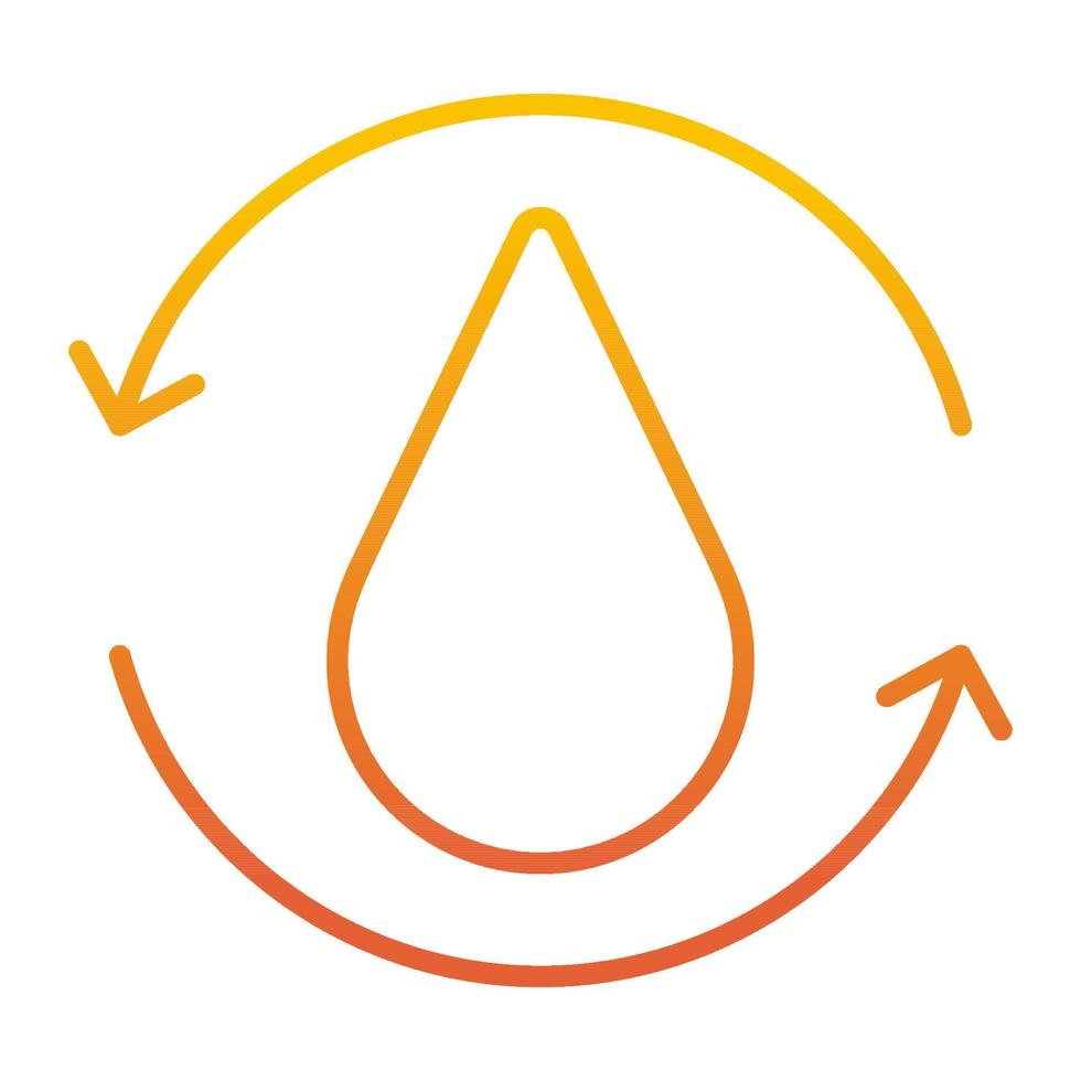 water treatment icon, suitable for a wide range of digital creative projects. vector