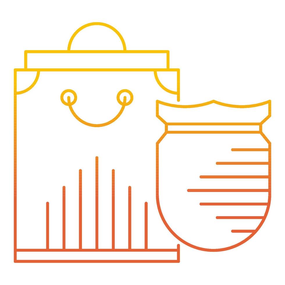 shopping protection icon, suitable for a wide range of digital creative projects. vector