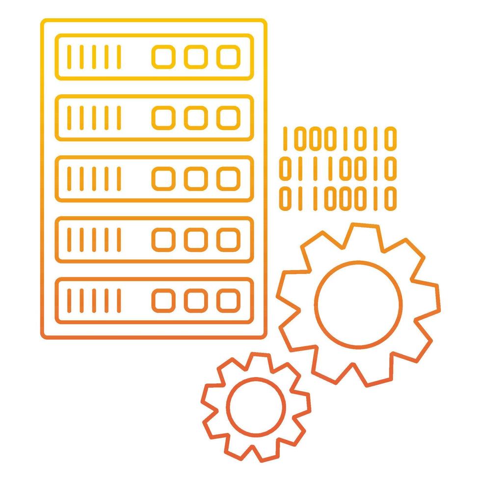 configuration icon, suitable for a wide range of digital creative projects. vector
