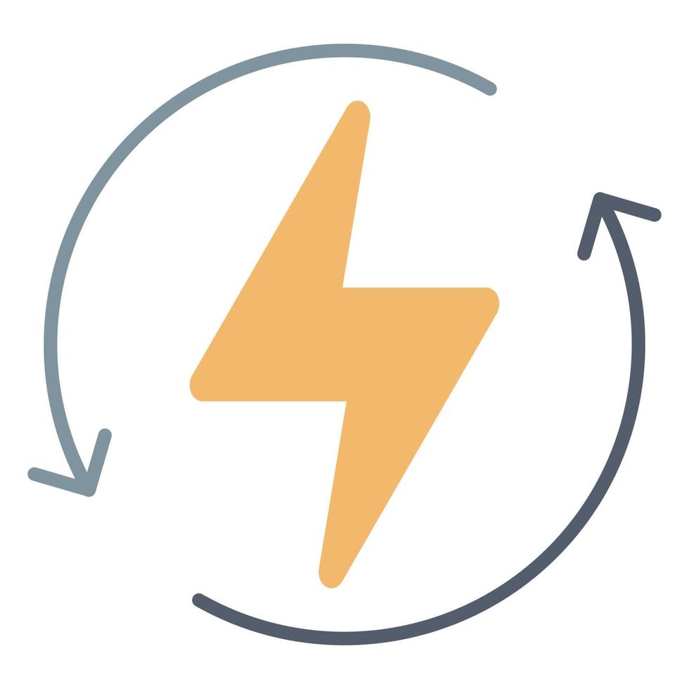 renewable icon, suitable for a wide range of digital creative projects. vector