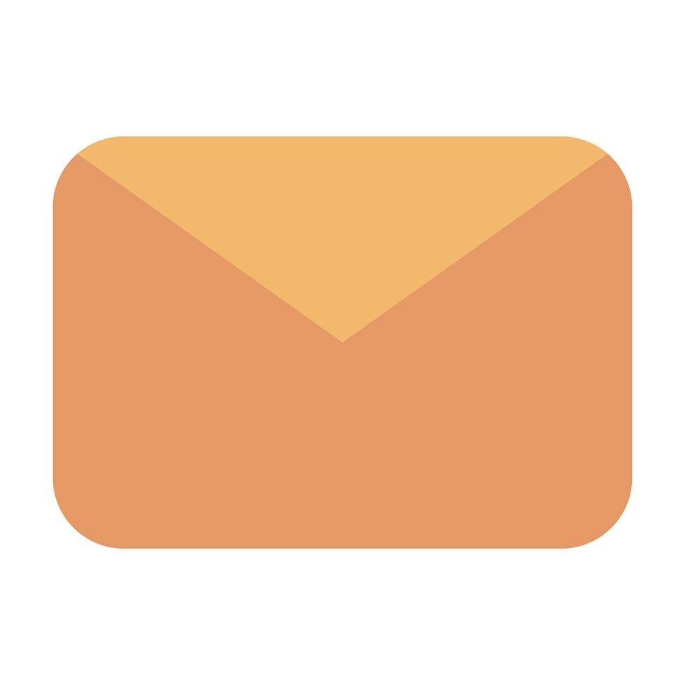 Envelope icon, suitable for a wide range of digital creative projects. vector