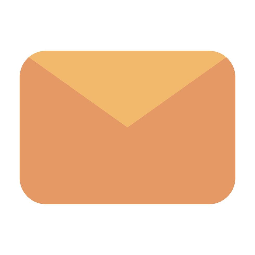 Envelope icon, suitable for a wide range of digital creative projects. vector