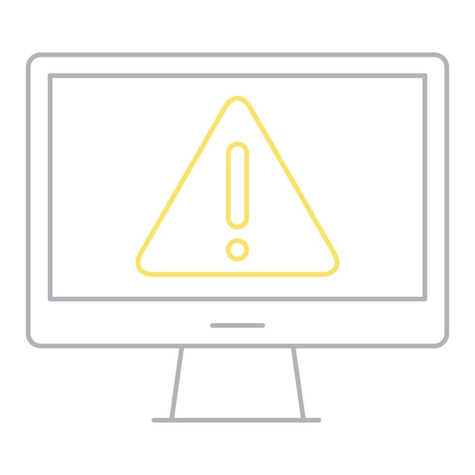 hosting error icon, suitable for a wide range of digital creative projects. vector