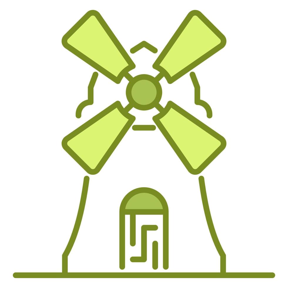windmill icon, suitable for a wide range of digital creative projects. vector