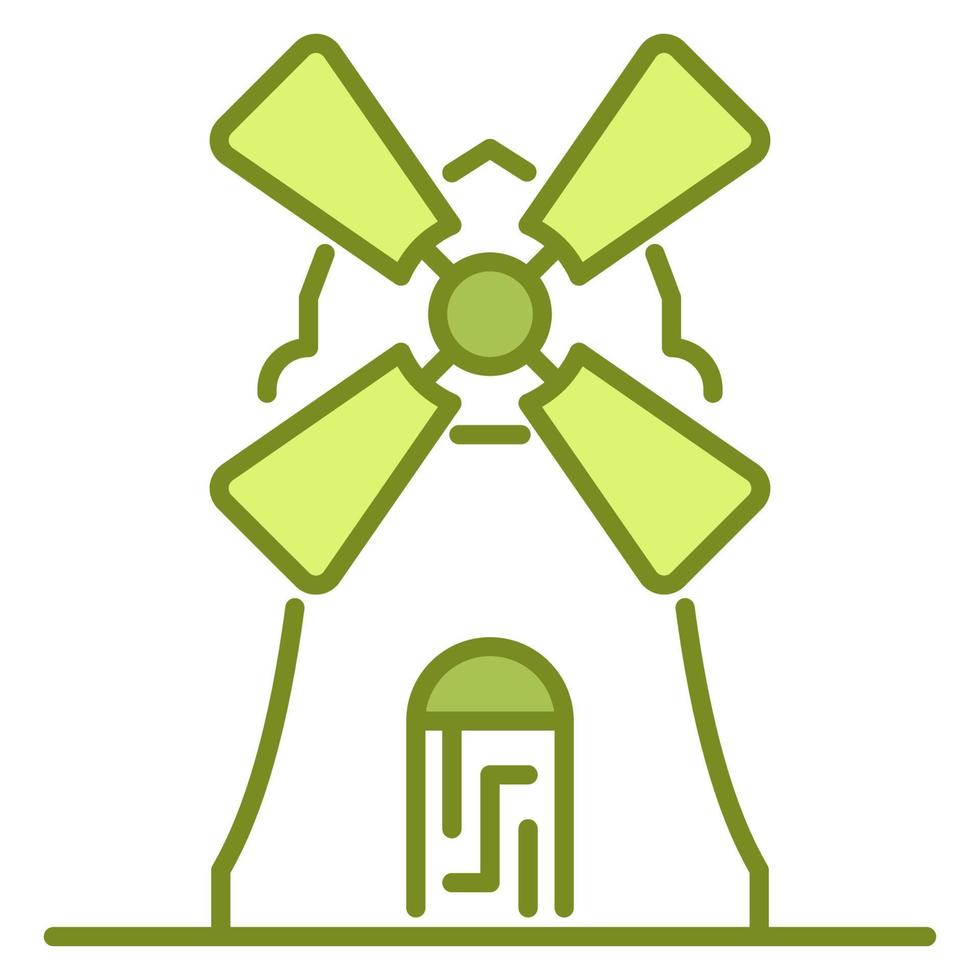 windmill icon, suitable for a wide range of digital creative projects. vector