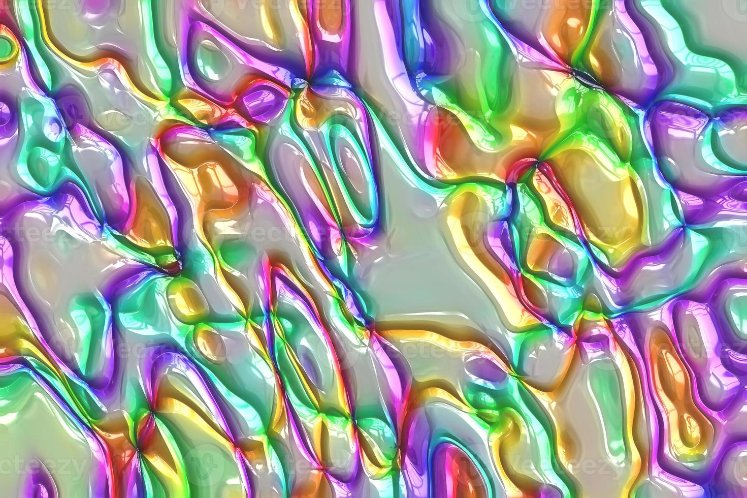 Abstract glossy liquid background,Glitter texture background.Abstract modern painting.Digital modern colorful texture.Digital background illustration.Textured background.Holographic liquid background photo