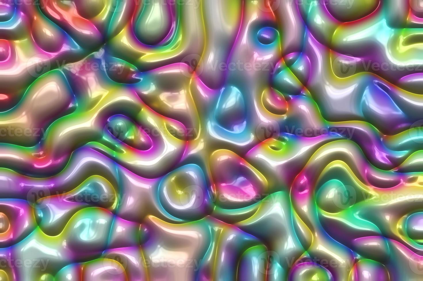 Abstract glossy liquid background,Glitter texture background.Abstract modern painting.Digital modern colorful texture.Digital background illustration.Textured background.Holographic liquid background photo