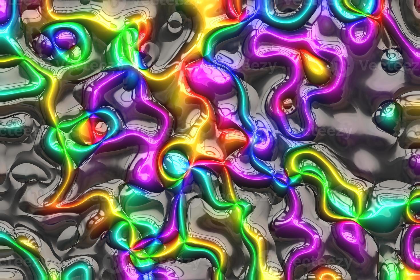Abstract Liquid Glossy Texture,Abstract Liquid Wavy Background.Colorful Texture Surface Design.Abstract Holographic Background,Abstract Gradient Texture Background,Geometric Background photo