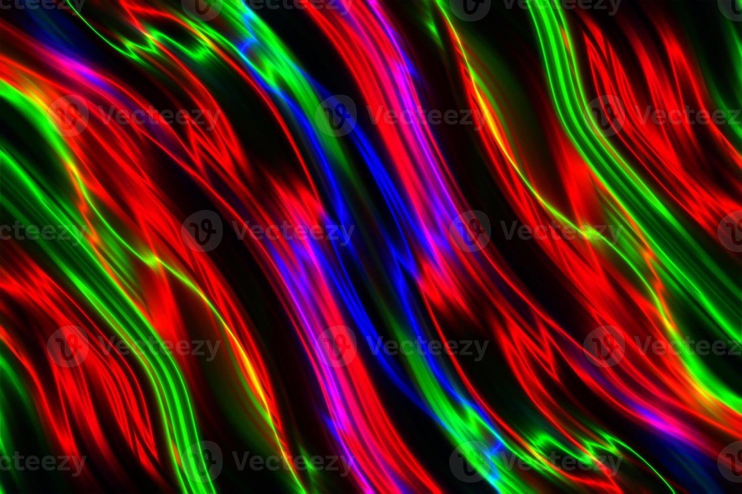 Abstract neon lines background,Abstract striped neon colors texture,Abstract liquid wavy background photo