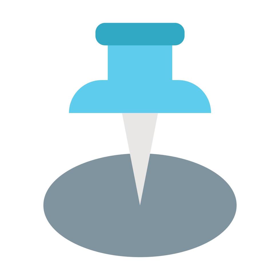pin icon, suitable for a wide range of digital creative projects. vector