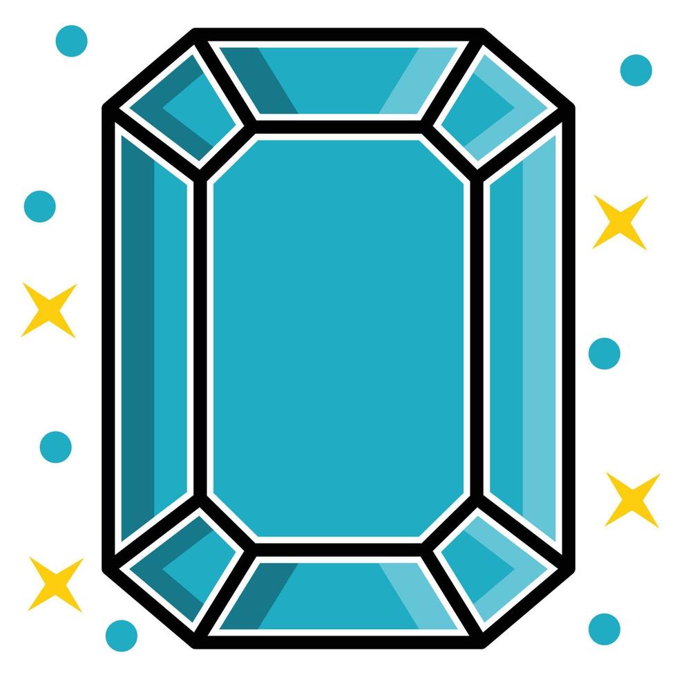 emerald icon, suitable for a wide range of digital creative projects. vector