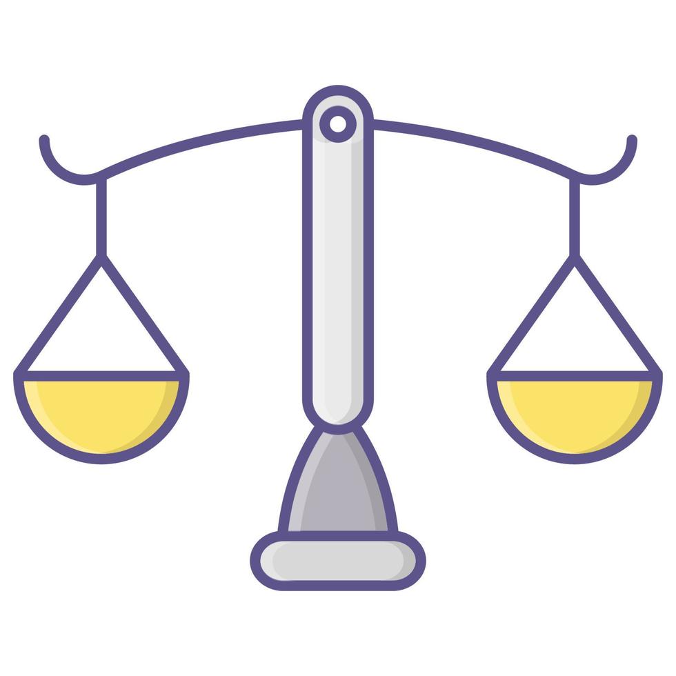 Balance icon, suitable for a wide range of digital creative projects. vector