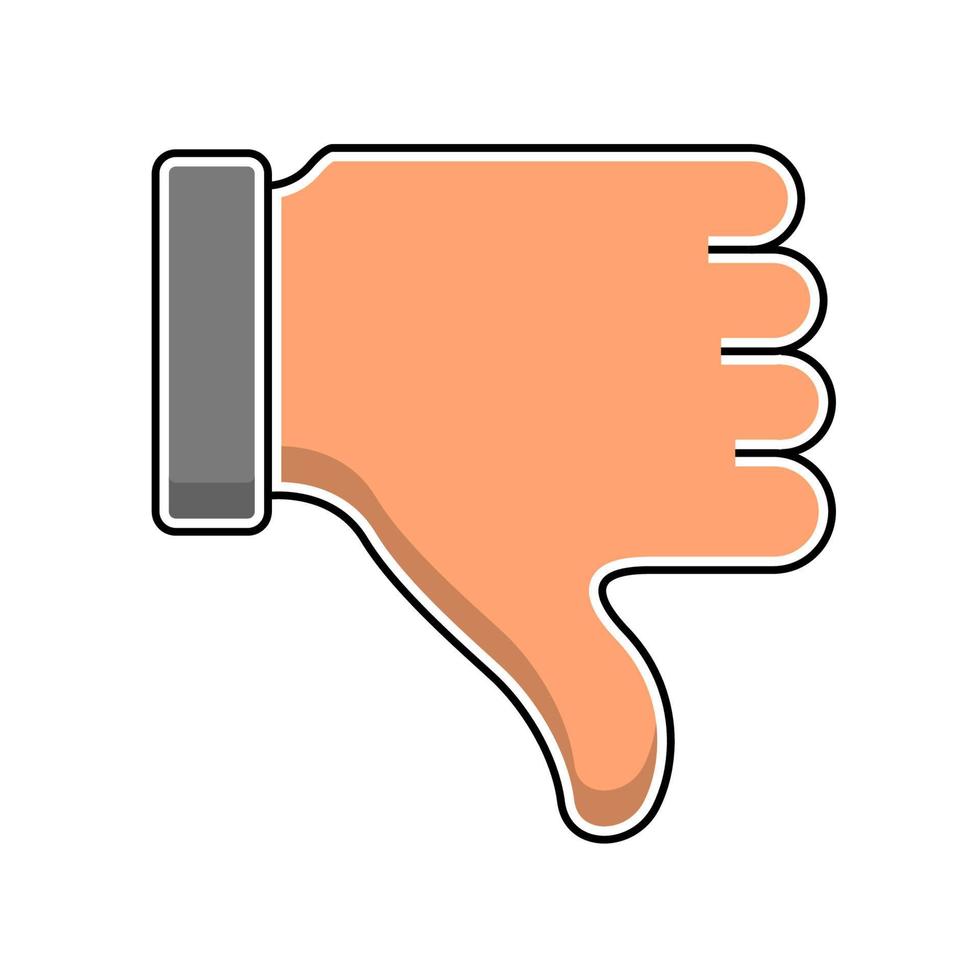 deslike icon, suitable for a wide range of digital creative projects. vector