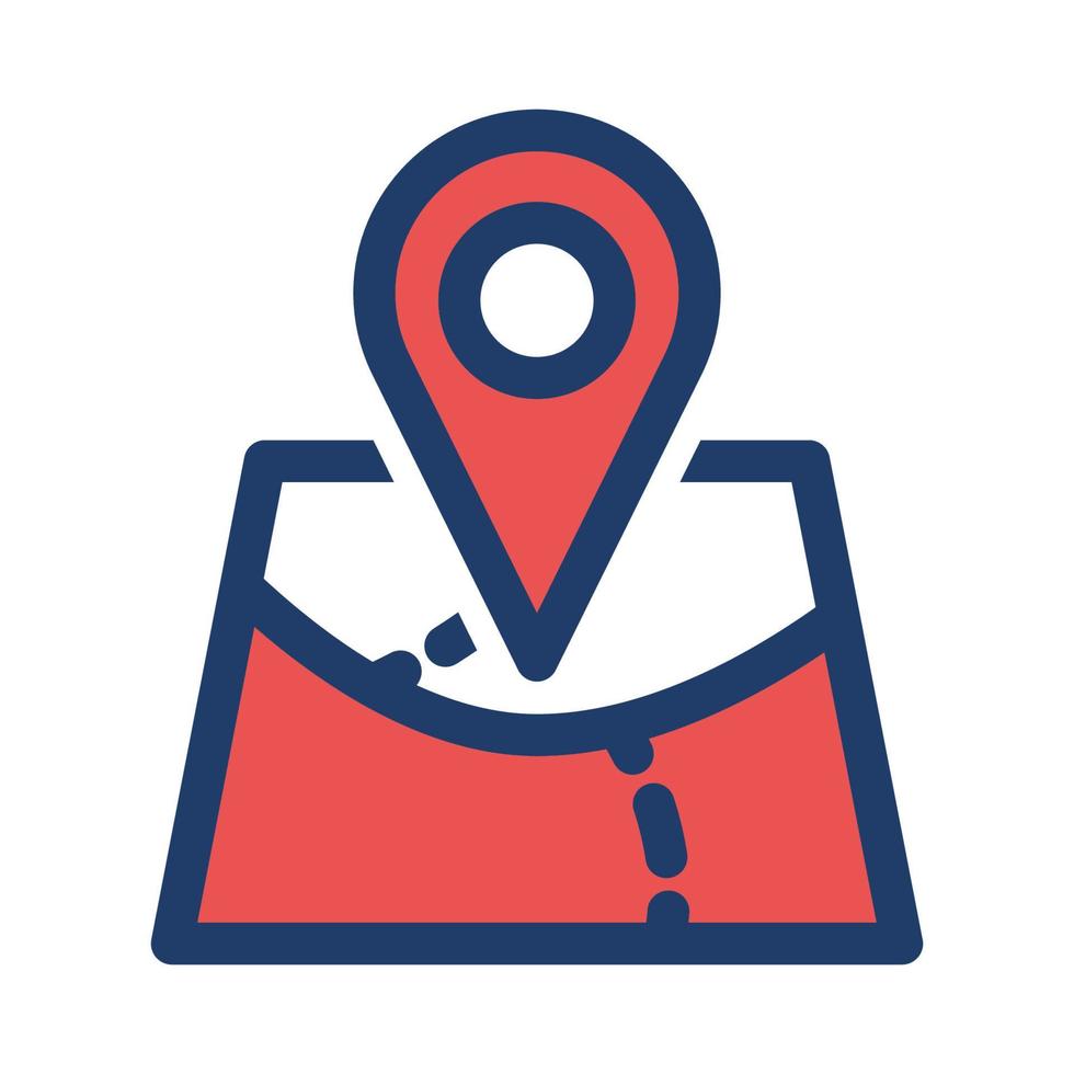Pin location icon, suitable for a wide range of digital creative projects. vector