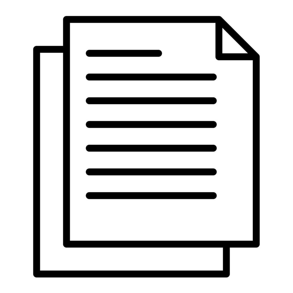 Copy files icon, suitable for a wide range of digital creative projects. vector