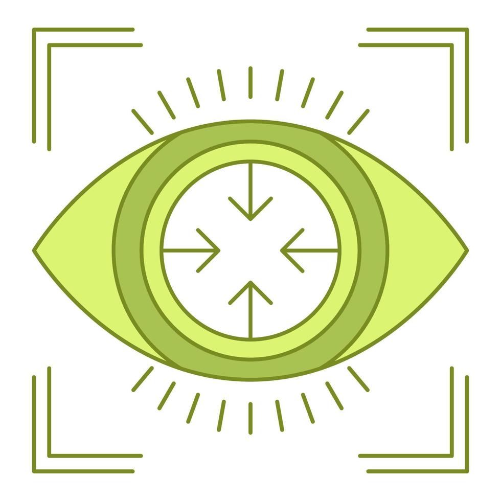 focus icon, suitable for a wide range of digital creative projects. vector