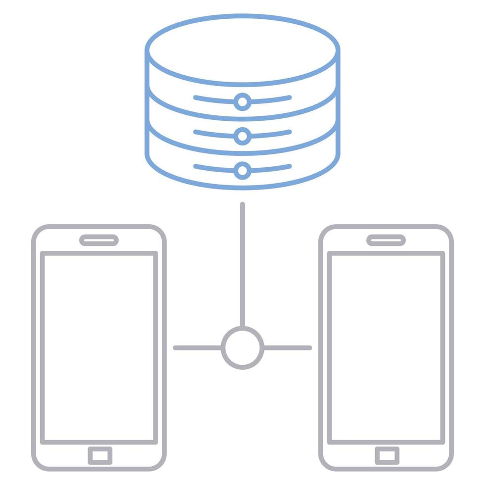 Big data icon, suitable for a wide range of digital creative projects. vector