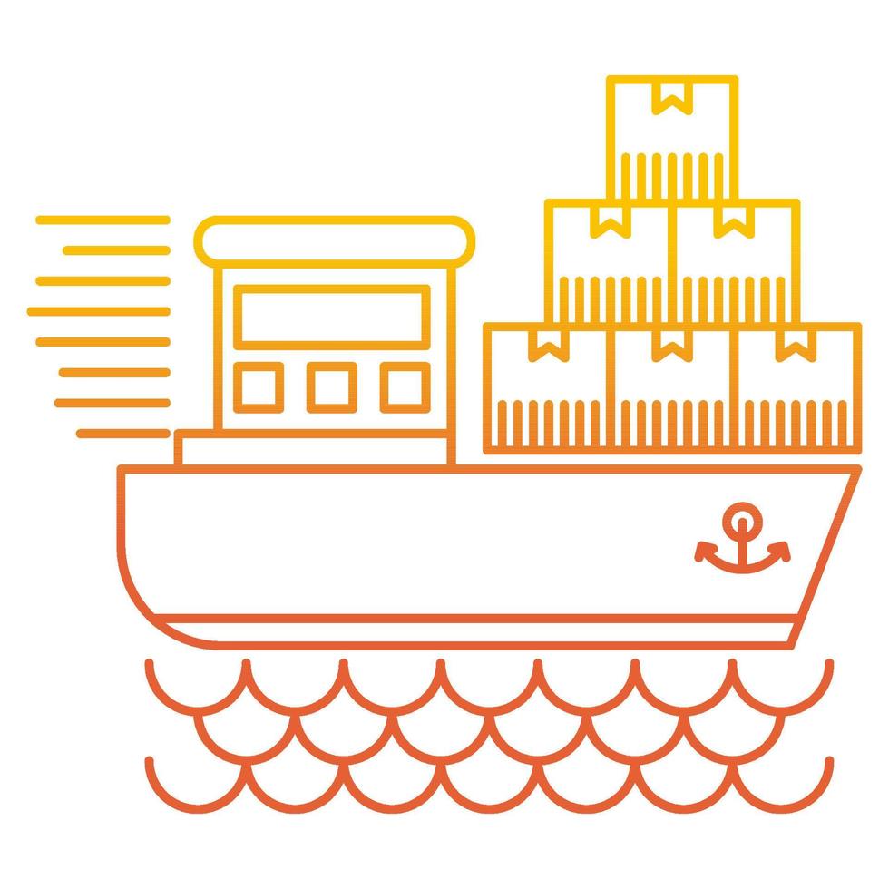 shipping icon, suitable for a wide range of digital creative projects. vector