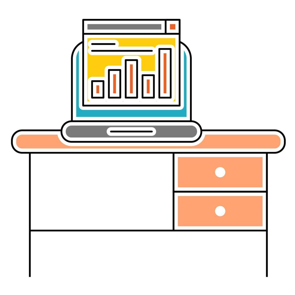 workplace icon, suitable for a wide range of digital creative projects. vector