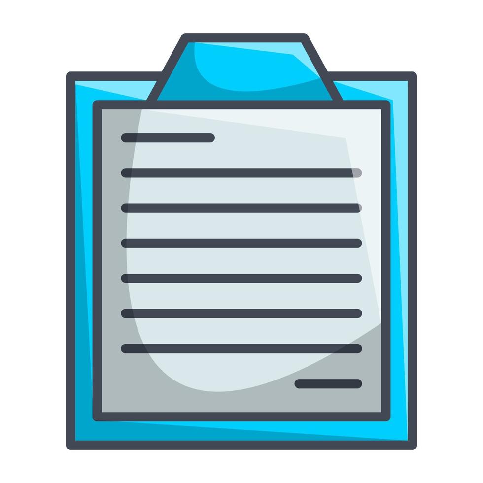 survey list icon, suitable for a wide range of digital creative projects. vector