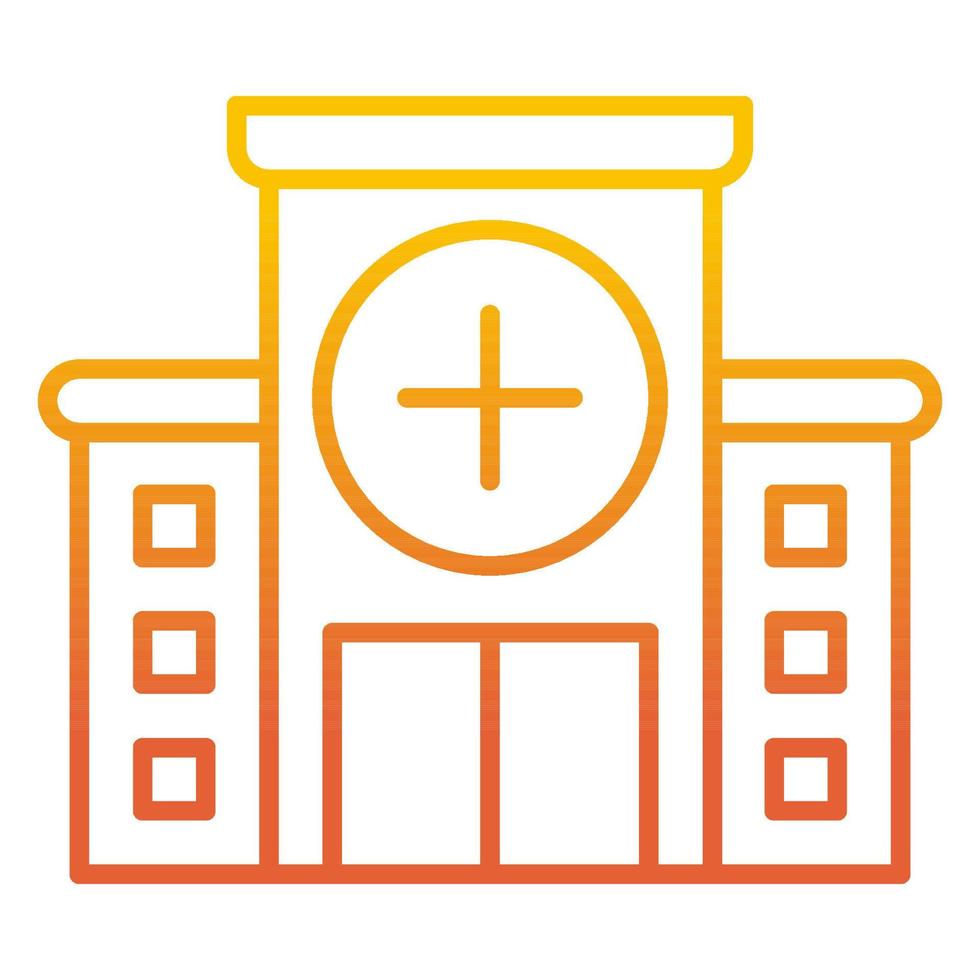 hospital icon, suitable for a wide range of digital creative projects. vector
