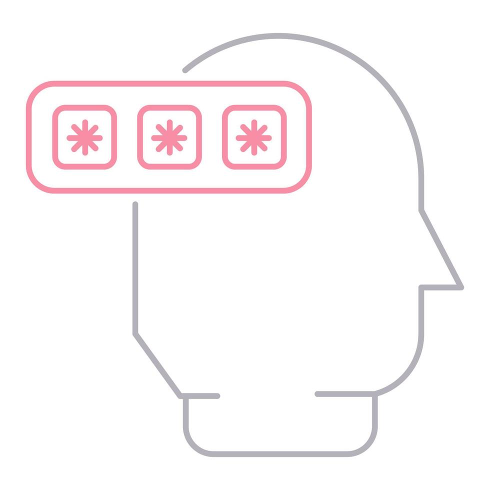 password icon, suitable for a wide range of digital creative projects. vector