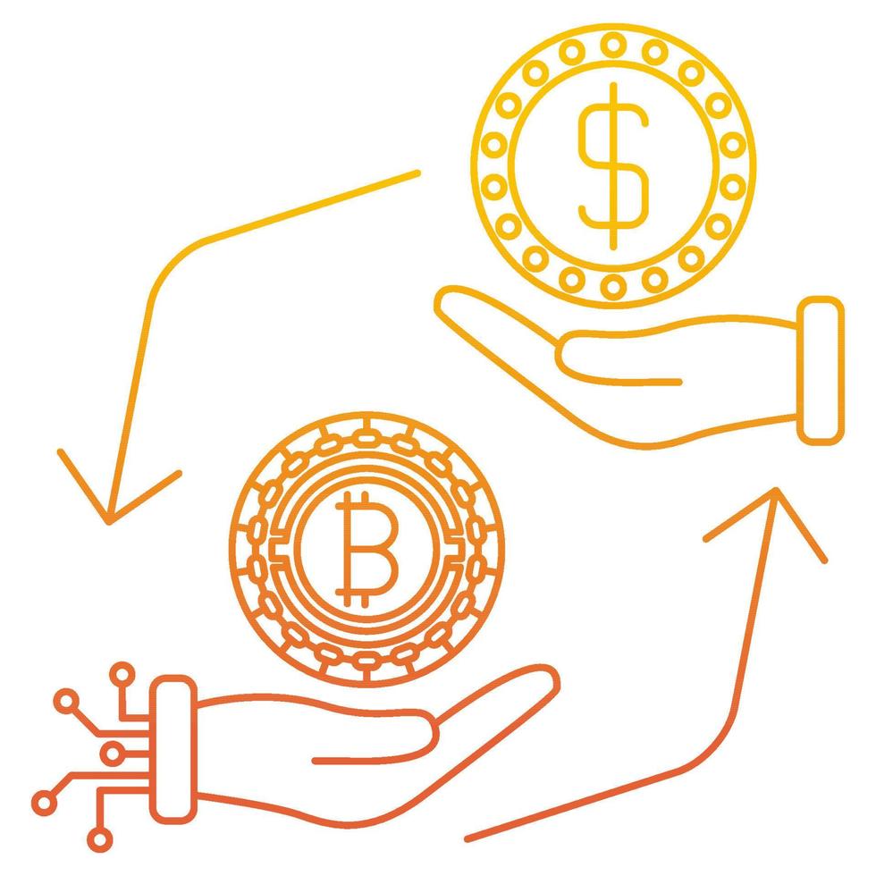 exchange conversion icon, suitable for a wide range of digital creative projects. vector