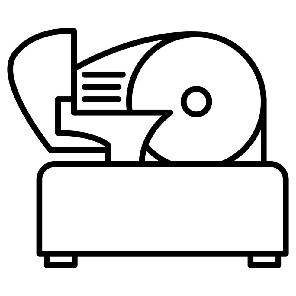 meat slicer icon, suitable for a wide range of digital creative