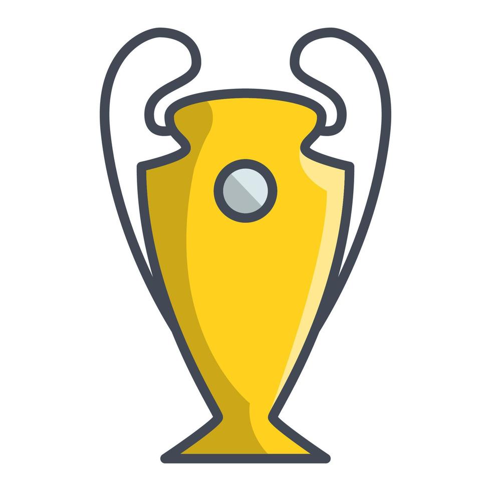 Trophy icon, suitable for a wide range of digital creative projects. vector