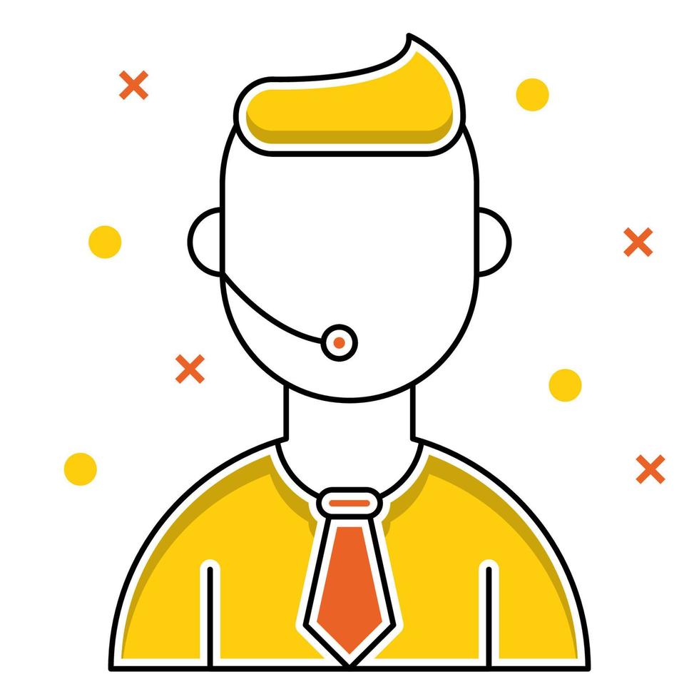 support icon, suitable for a wide range of digital creative projects. vector