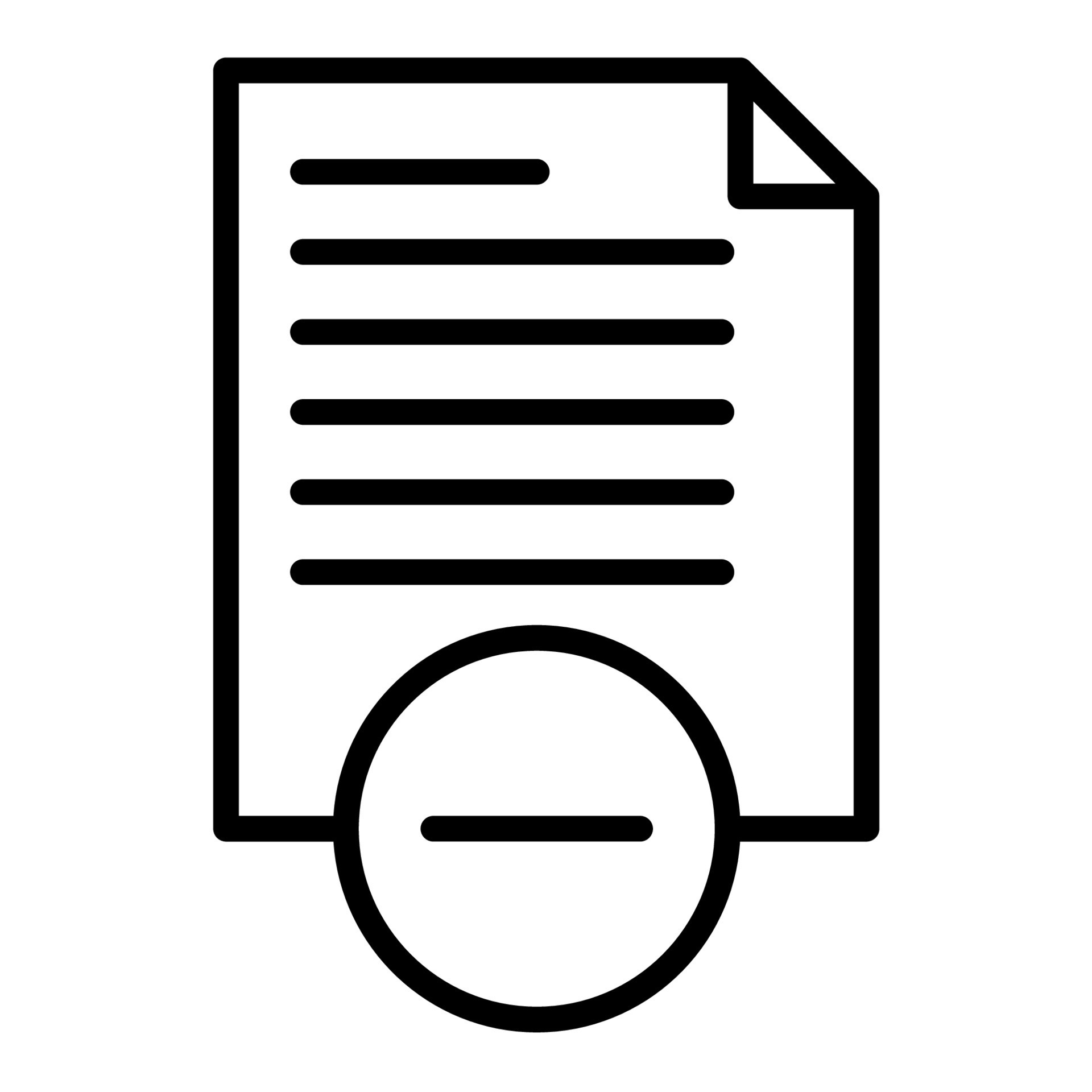 Document clear icon, suitable for a wide range of digital creative