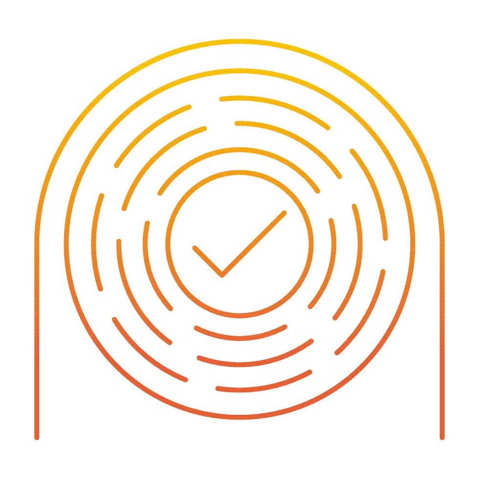 uniqueness icon, suitable for a wide range of digital creative projects. vector