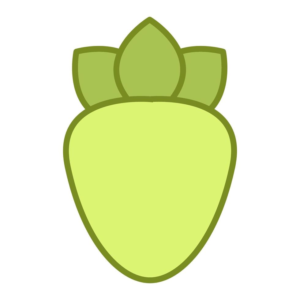 Strawberry icon, suitable for a wide range of digital creative projects. vector