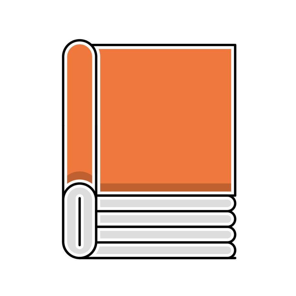 book icon, suitable for a wide range of digital creative projects. vector