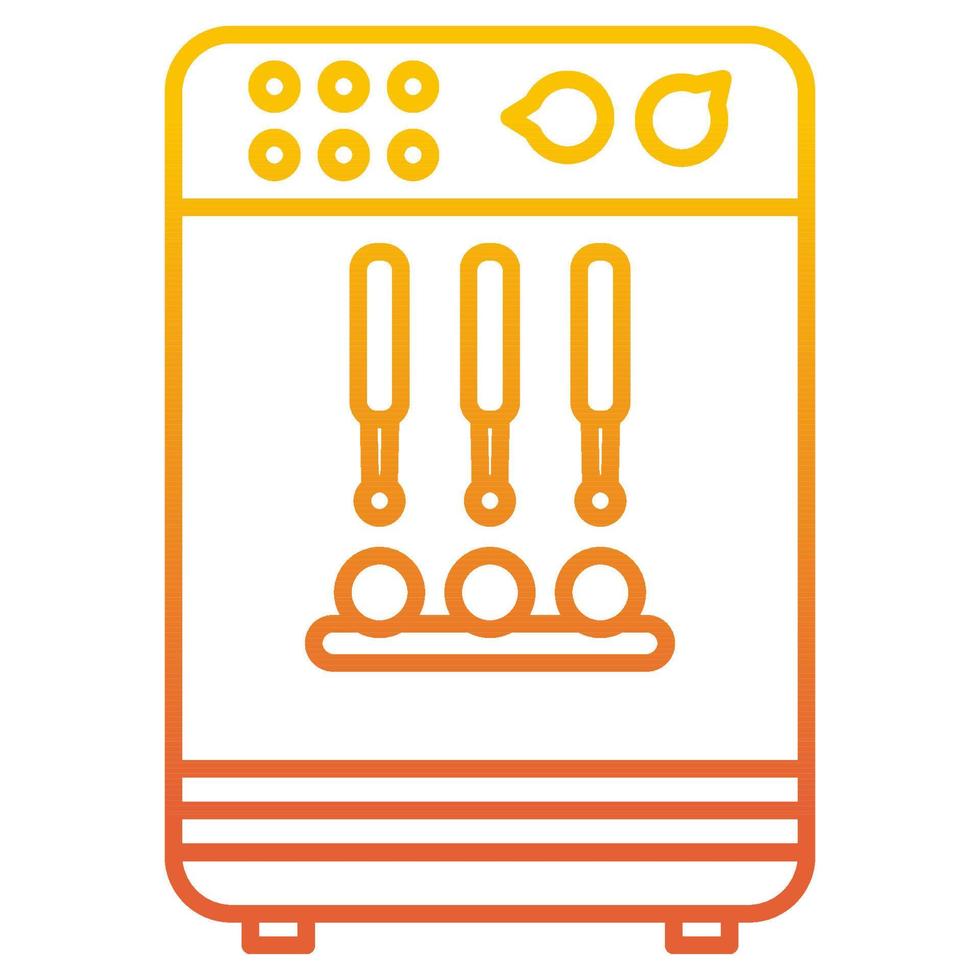 Ice machine icon, suitable for a wide range of digital creative projects. vector