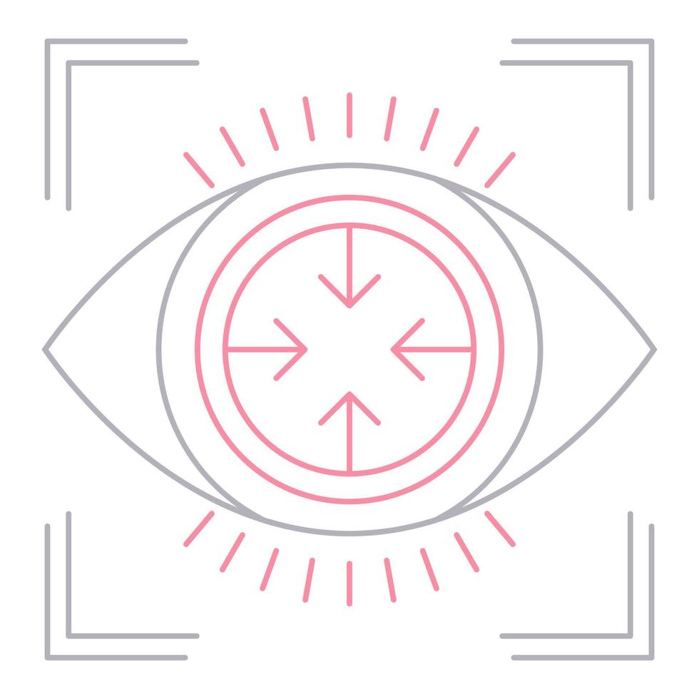 focus icon, suitable for a wide range of digital creative projects. vector