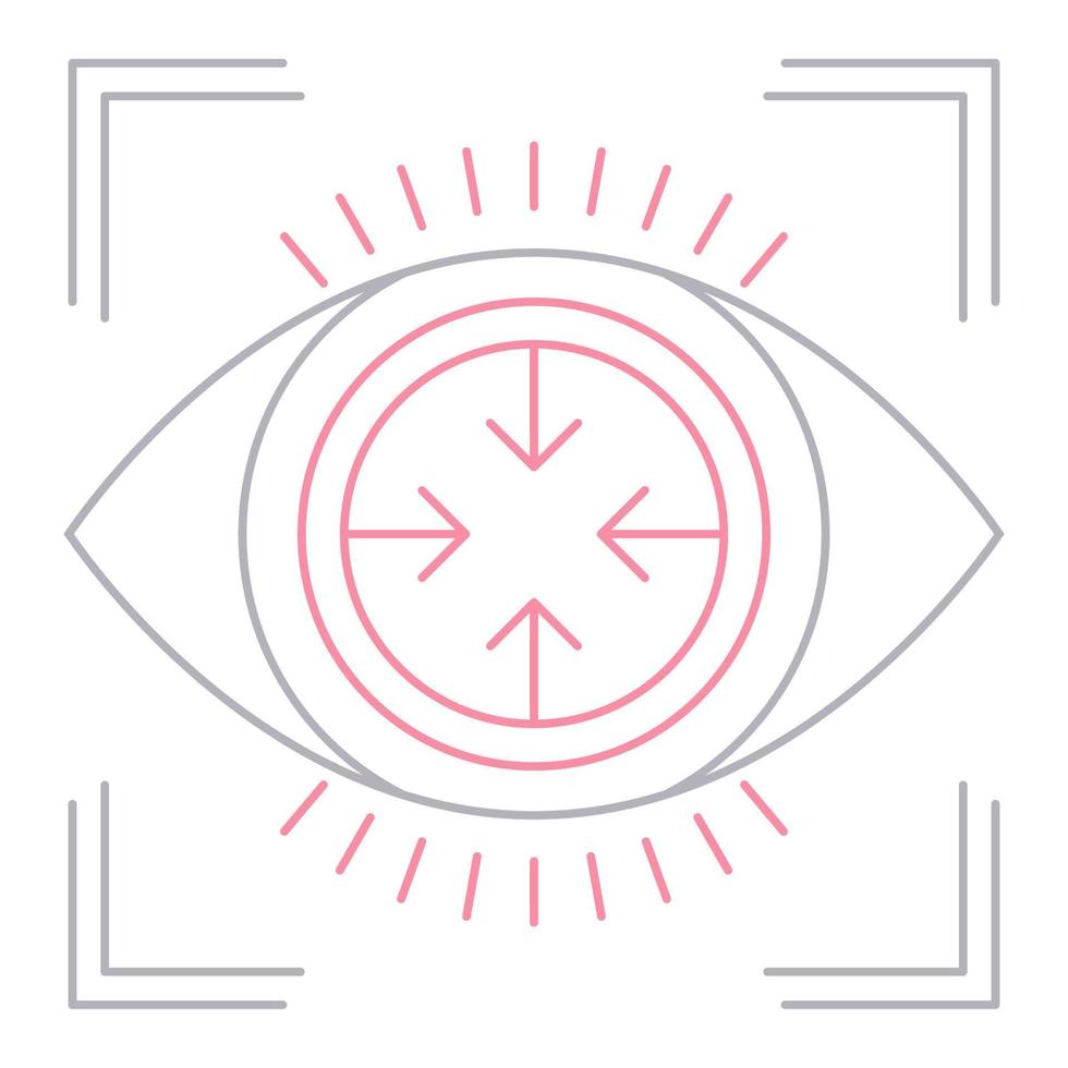 focus icon, suitable for a wide range of digital creative projects. vector