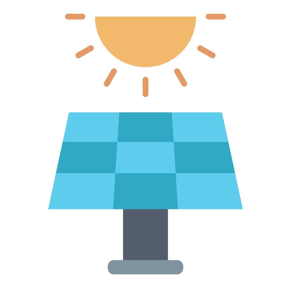 Panel solar icon, suitable for a wide range of digital creative projects. vector