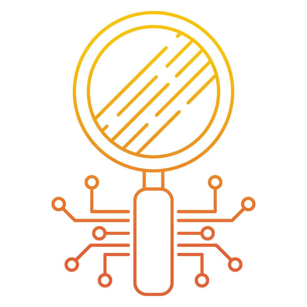 search icon, suitable for a wide range of digital creative projects. vector