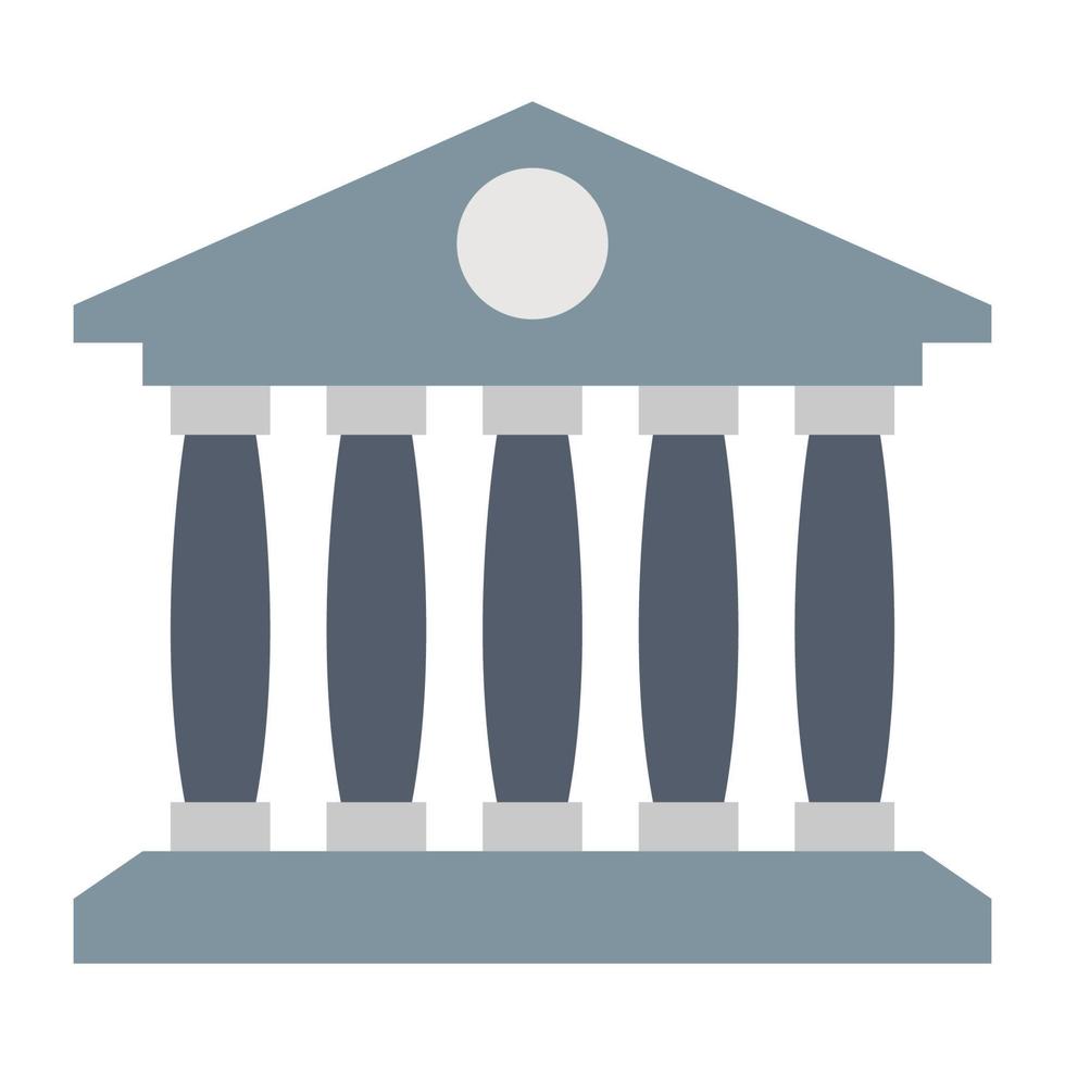 bank icon, suitable for a wide range of digital creative projects. vector