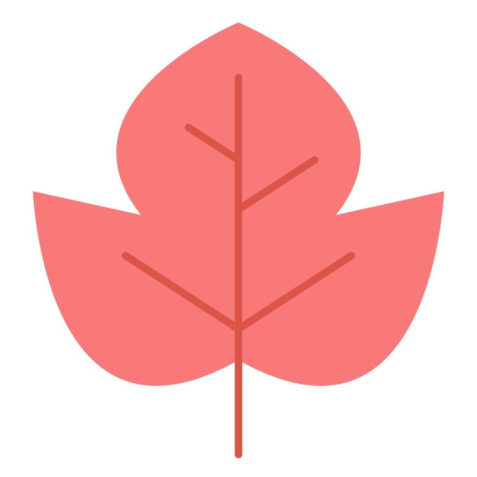 Leaf icon, suitable for a wide range of digital creative projects. vector