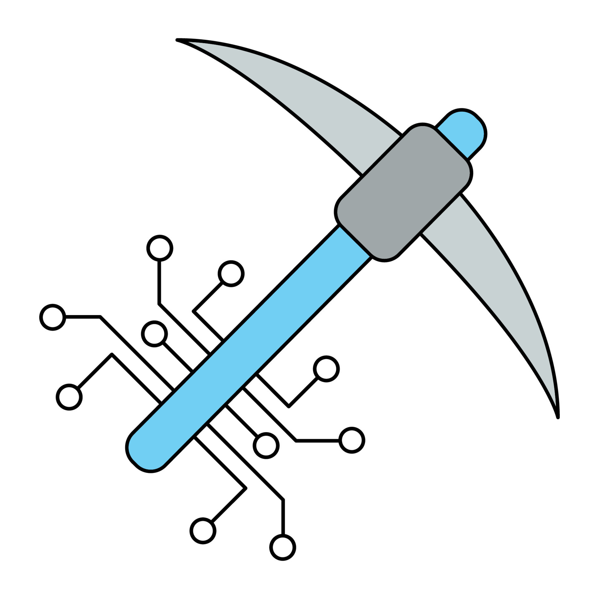 hash power icon, suitable for a wide range of digital creative projects