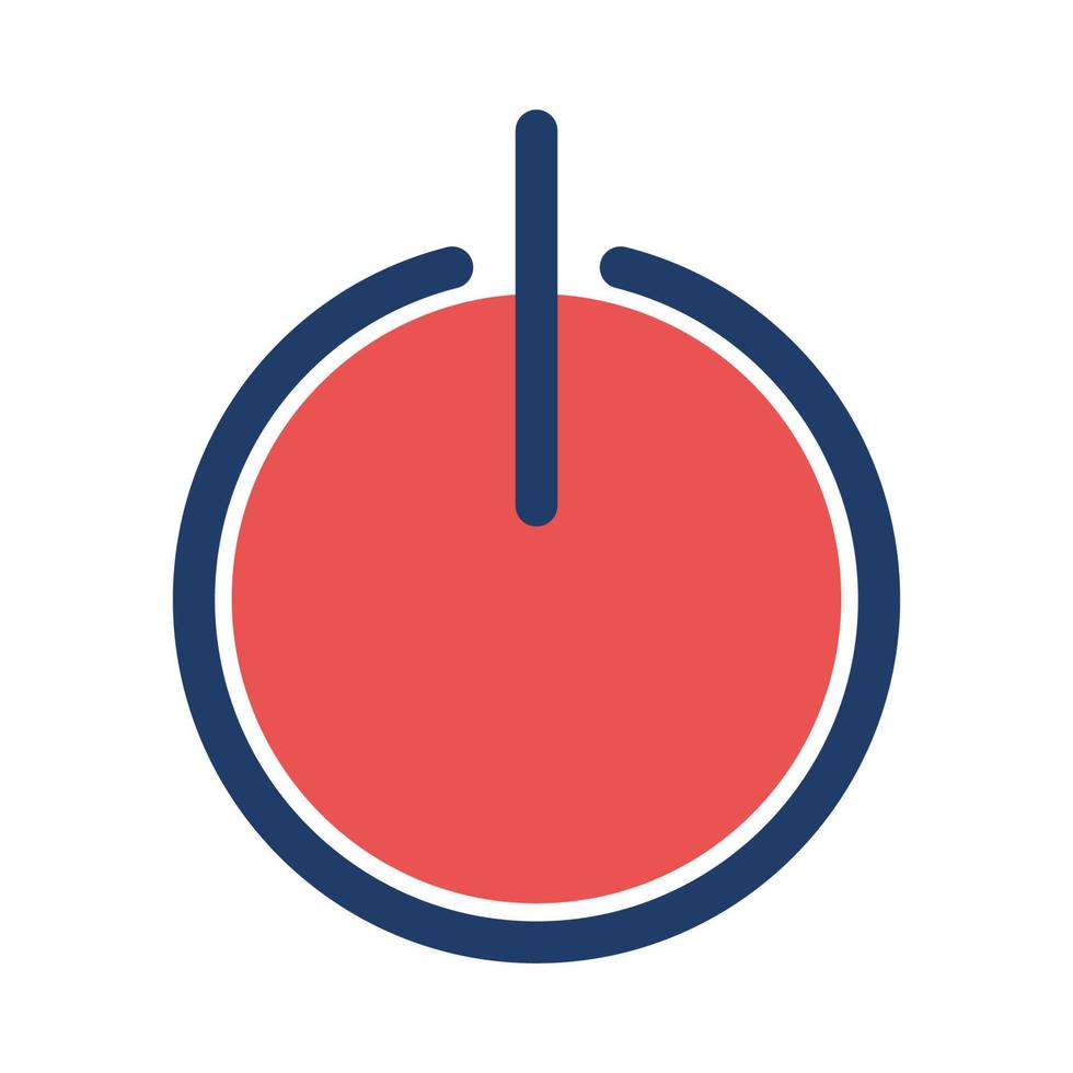 Power off icon, suitable for a wide range of digital creative projects. vector