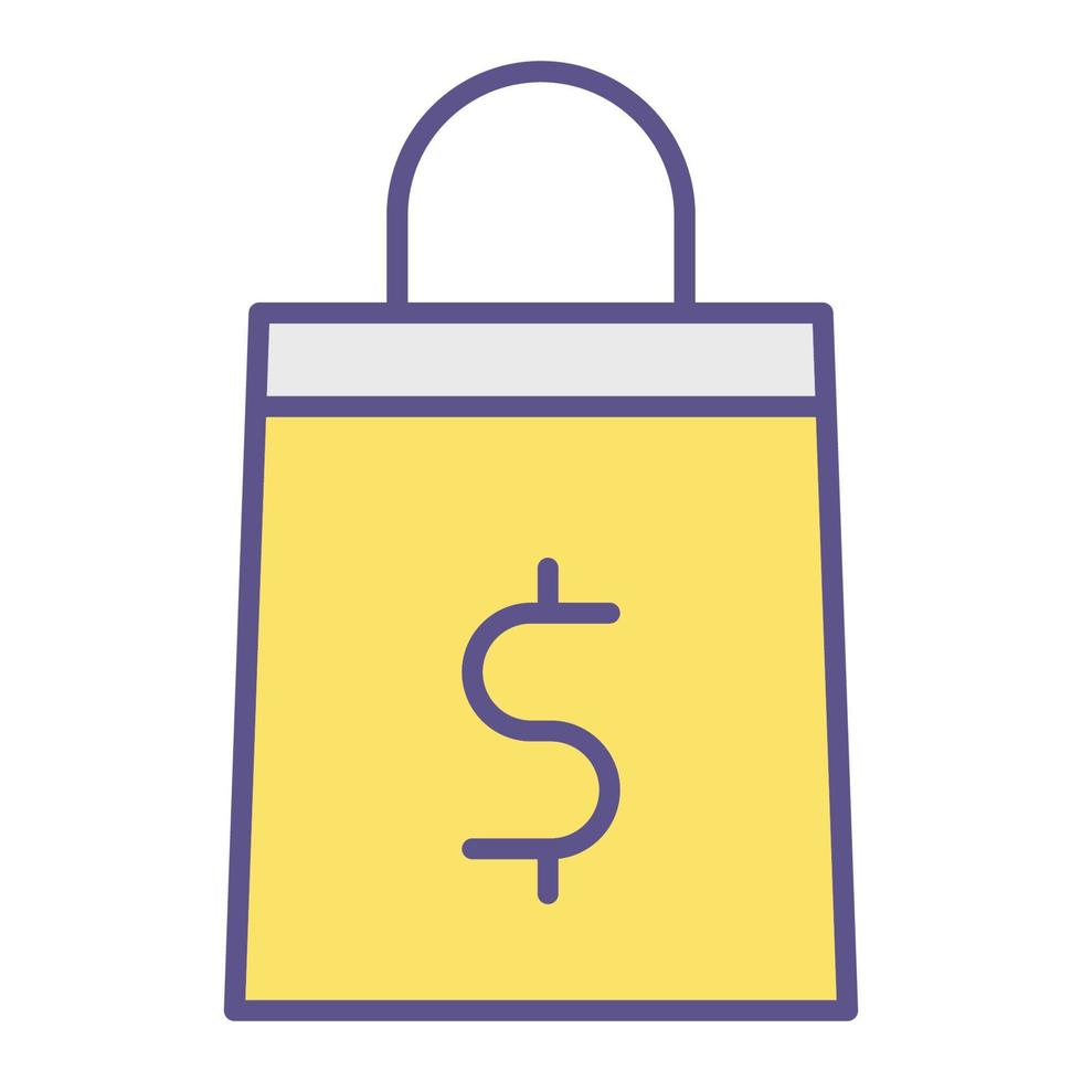 shopping icon, suitable for a wide range of digital creative projects. vector