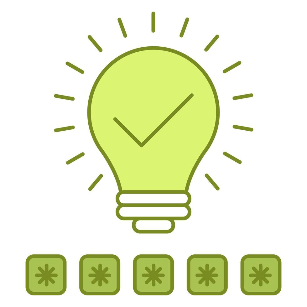 password icon, suitable for a wide range of digital creative projects. vector