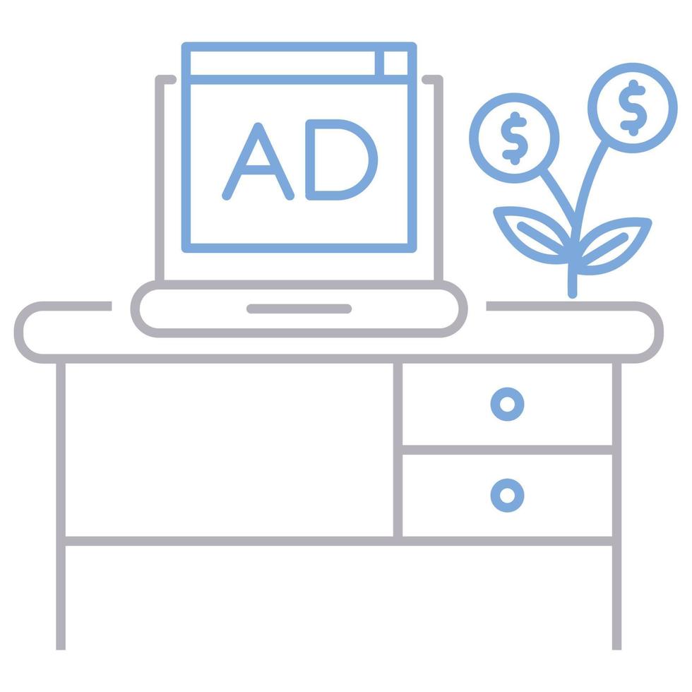 sponsor icon, suitable for a wide range of digital creative projects. vector