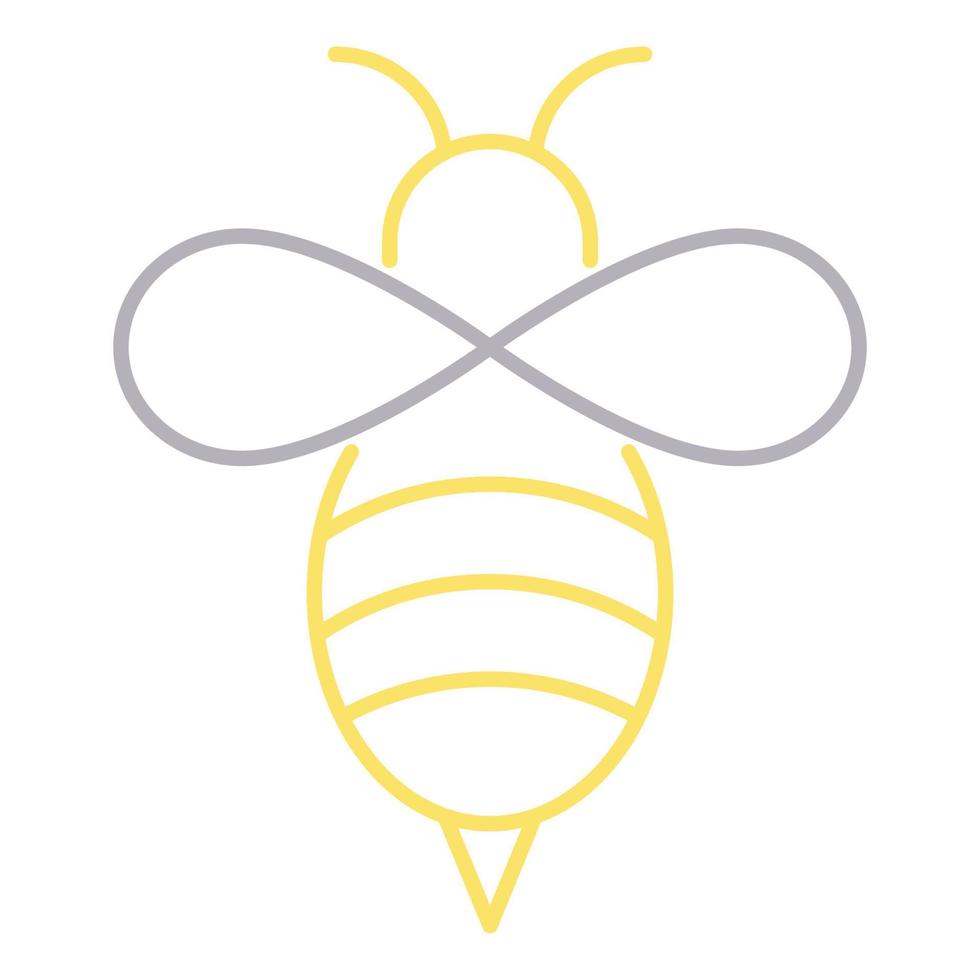 bees icon, suitable for a wide range of digital creative projects. vector