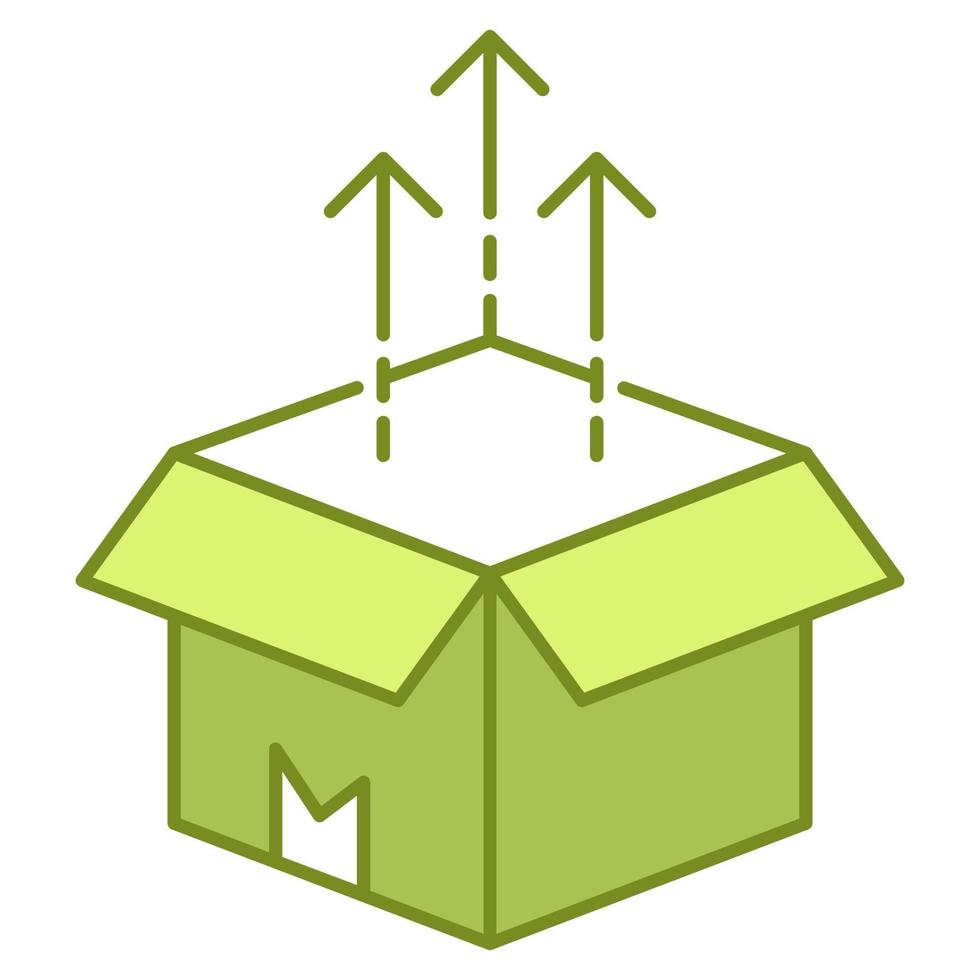 product release icon, suitable for a wide range of digital creative projects. vector