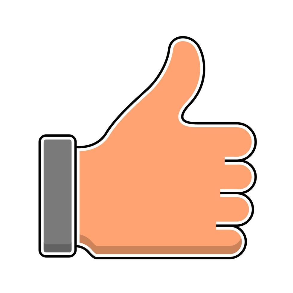 Like icon, suitable for a wide range of digital creative projects. vector